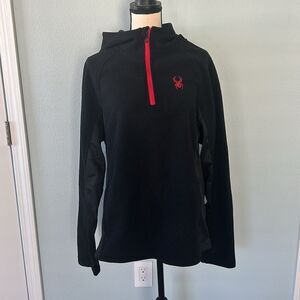 NWT Spyder Boundless Half Zip Hooded Sweater Size XL